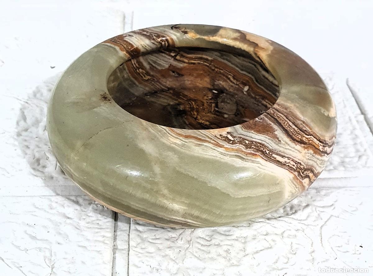 Ceniceros: Cenicero en m&aacute;rmol de onix - Foto 2