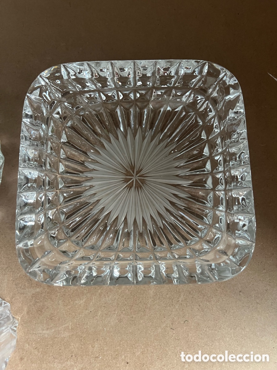 Ceniceros: Ceniceros y mechero cristal - Foto 3