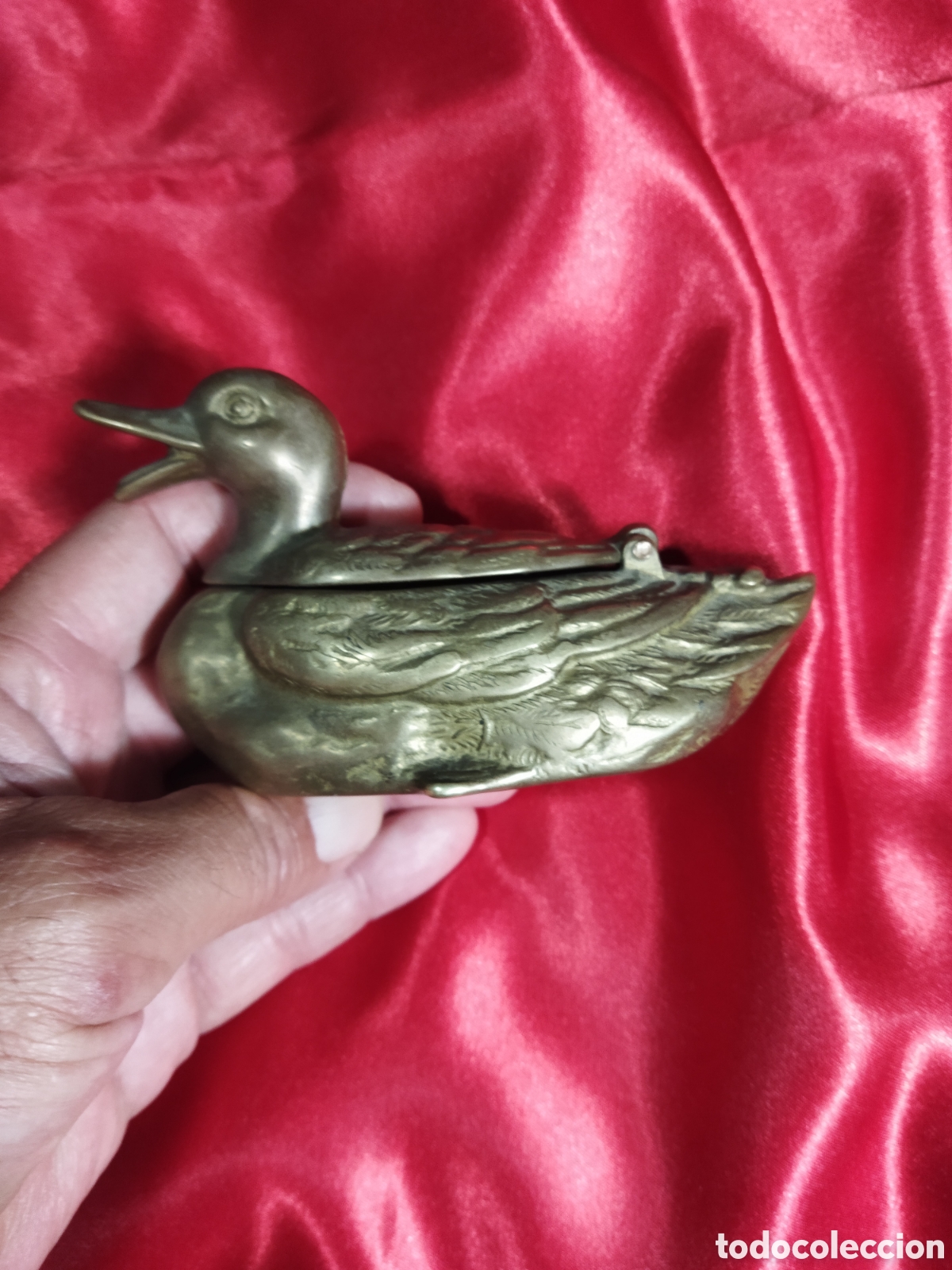 Ceniceros: Cenicero pato de bronce - Foto 6