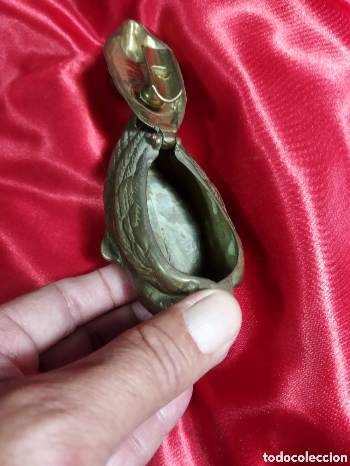 Ceniceros: Cenicero pato de bronce - Foto 7
