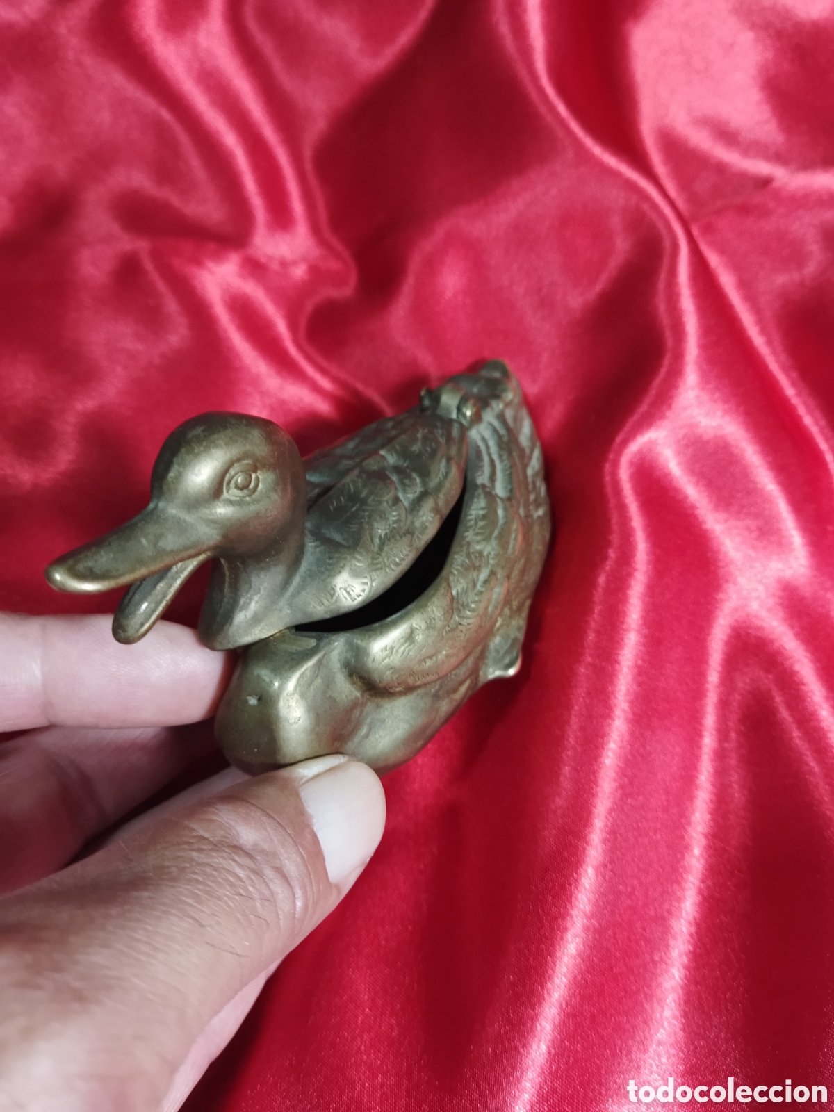 Ceniceros: Cenicero pato de bronce - Foto 10