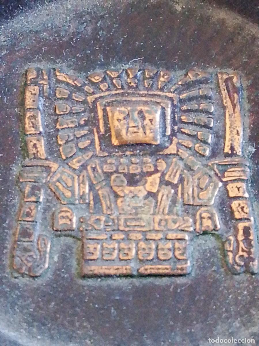 Ceniceros: Cenicero antiguo estilo azteca - Foto 3