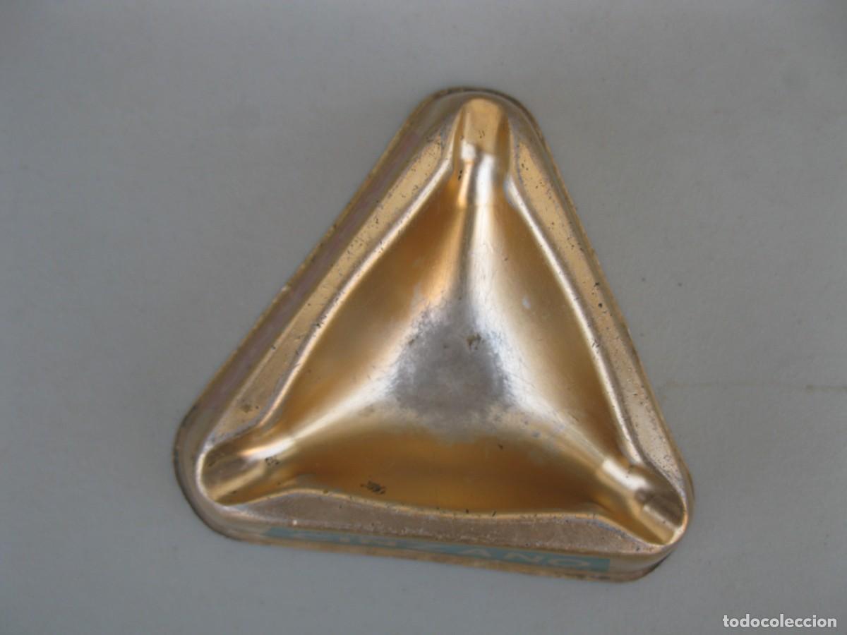 Ceniceros: ANTIGUO CENICERO CINZANO DE ALUMINIO. - Foto 4