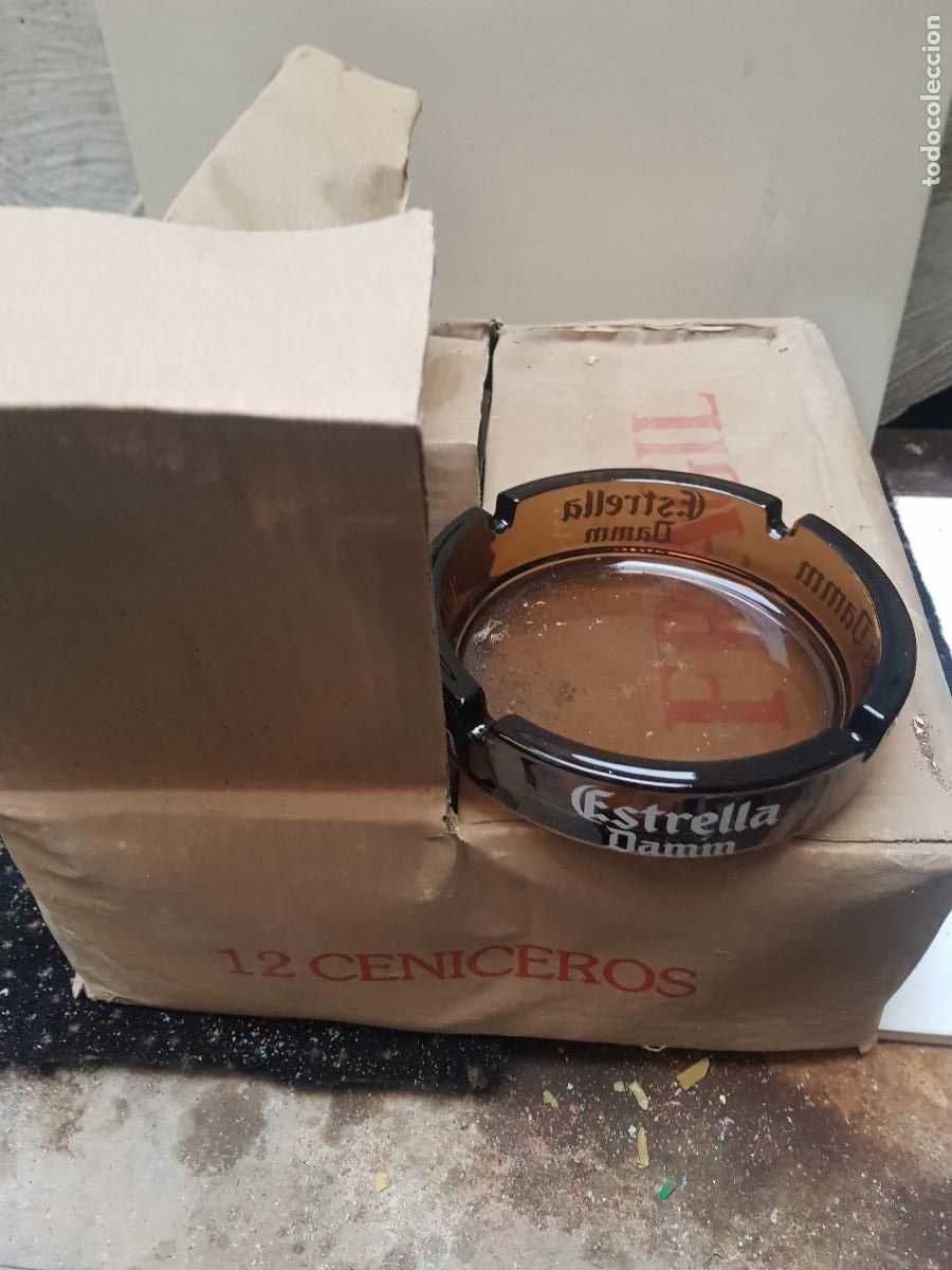 Ceniceros: 12 CENICEROS CERVEZAS ESTRELLA DAM - Foto 2