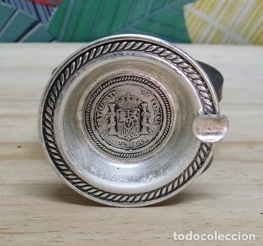 Ceniceros: Set 4 Ceniceros 5 Pesetas - Foto 2