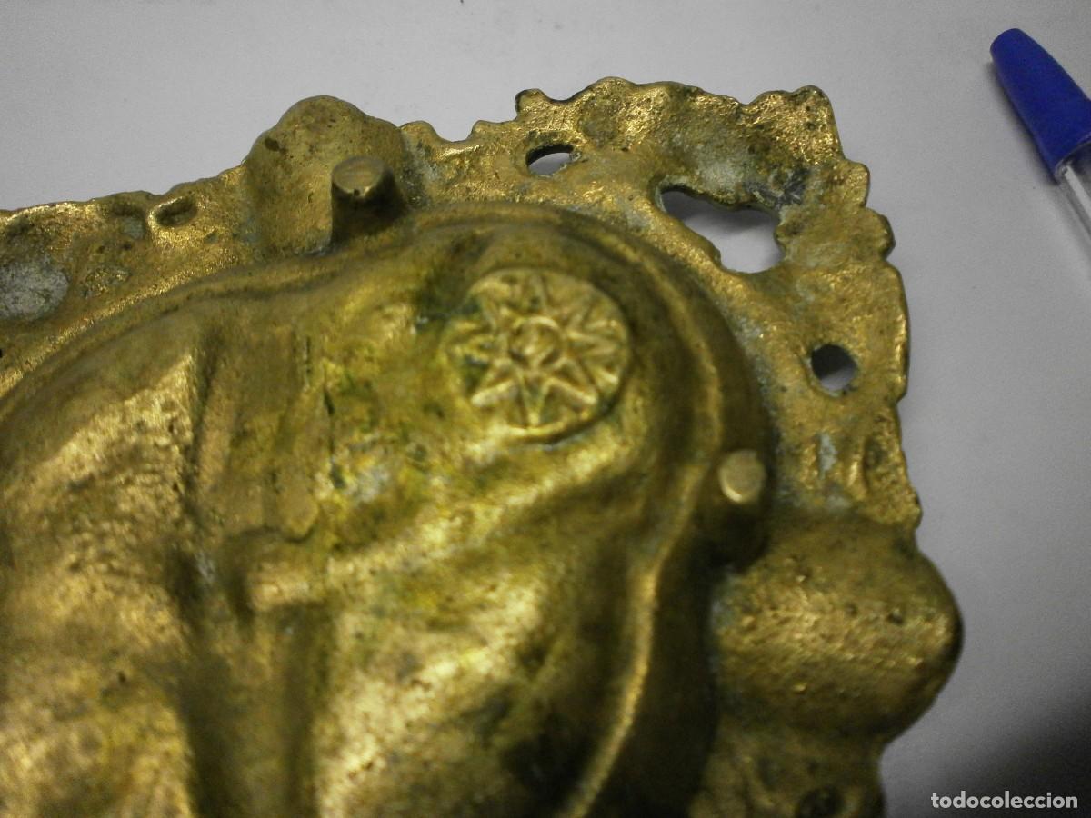 Ceniceros: antiguo cenicero de bronce - Foto 4