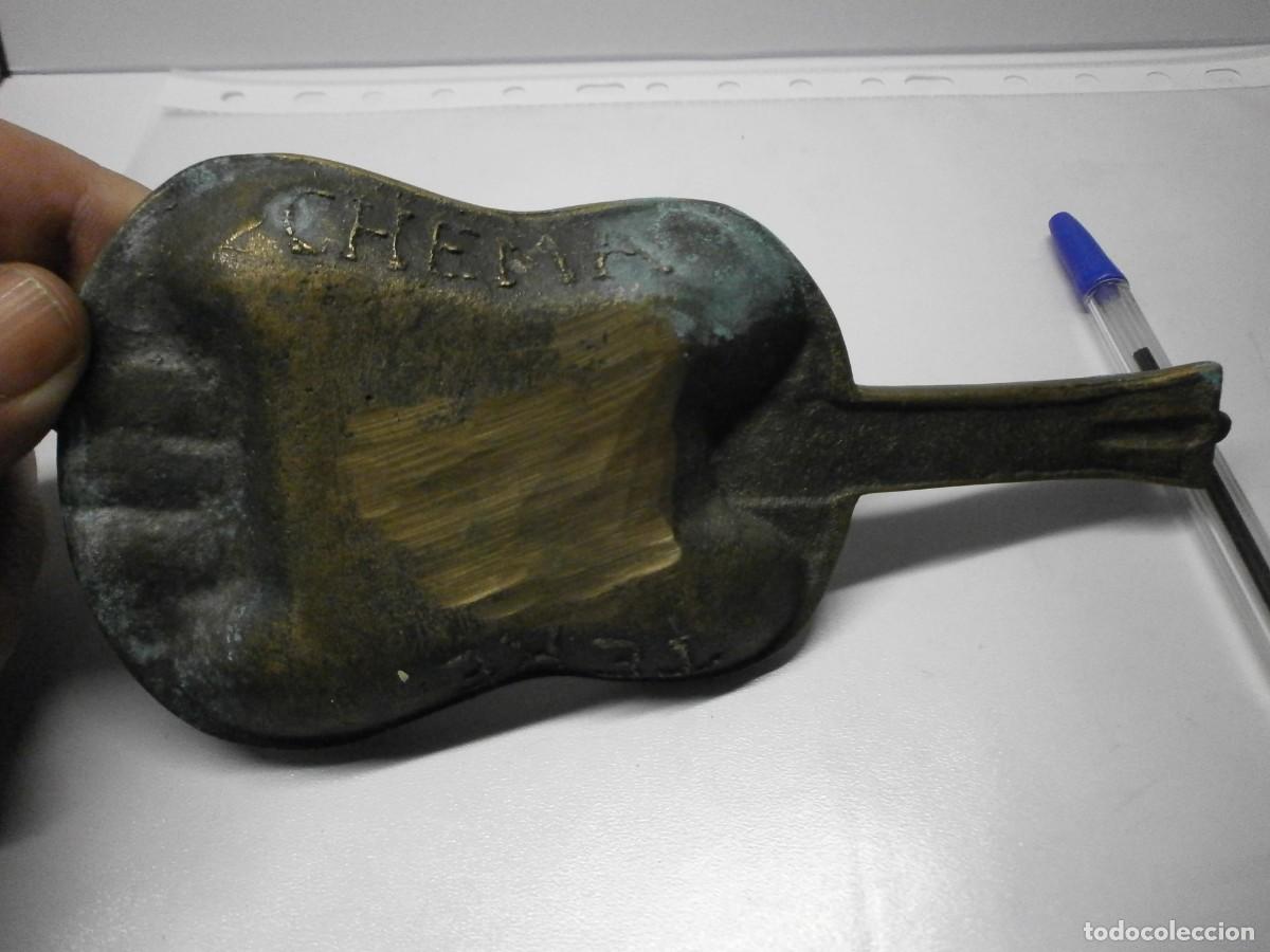 Ceniceros: antiguo cenicero de bronce - Foto 4