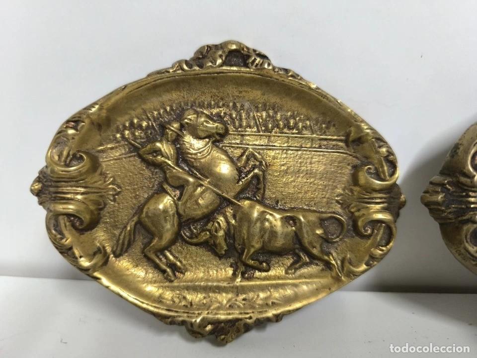 Ceniceros: Ceniceros Bronce Macizo Taurino Toros - Foto 2