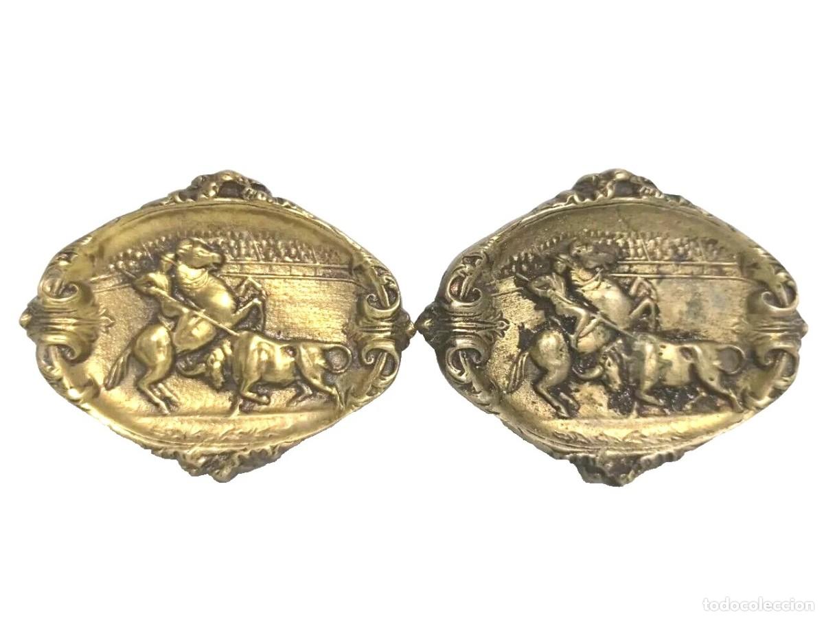 Ceniceros: Ceniceros Bronce Macizo Taurino Toros