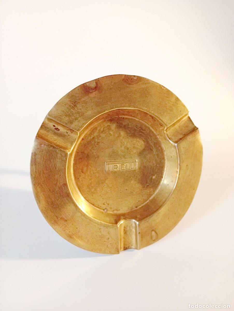 Ceniceros: Cenicero de lat&oacute;n Pirelli - Foto 1