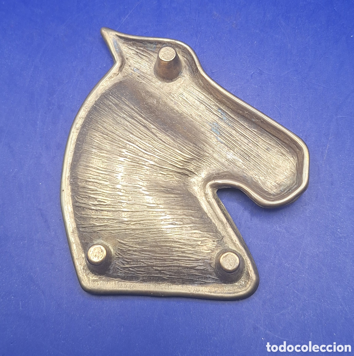 Ceniceros: Cenicero de Bronce con forma de Cabeza de Caballo - Foto 7