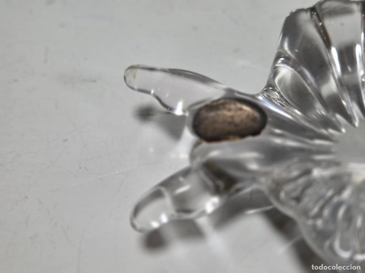 Ceniceros: cenicero de cristal y plata - Foto 2
