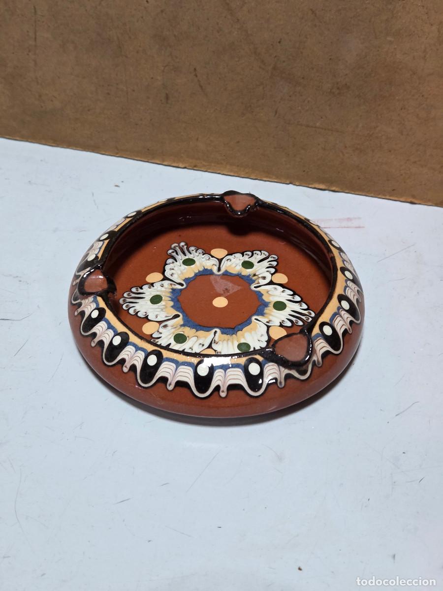 Ceniceros: cenicero de ceramica francesa - Foto 1