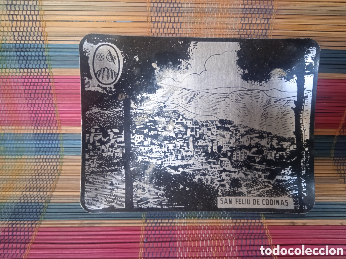 Ceniceros: SAN FELIU DE CODINAS * CENICERO ALUMINIO - Foto 1