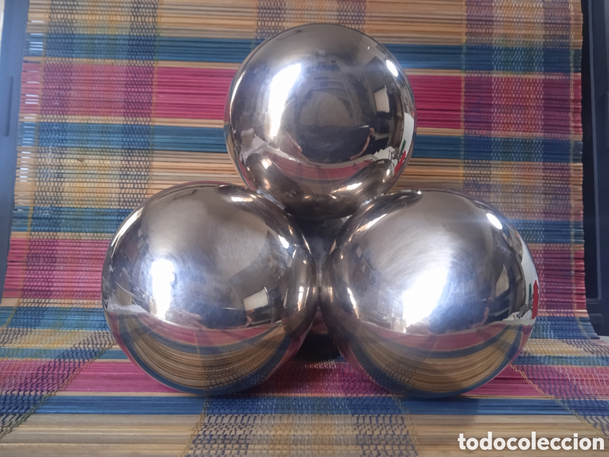 Ceniceros: CENICERO ACERO INOXIDABLE, 4 BOLAS O COPAS - Foto 3