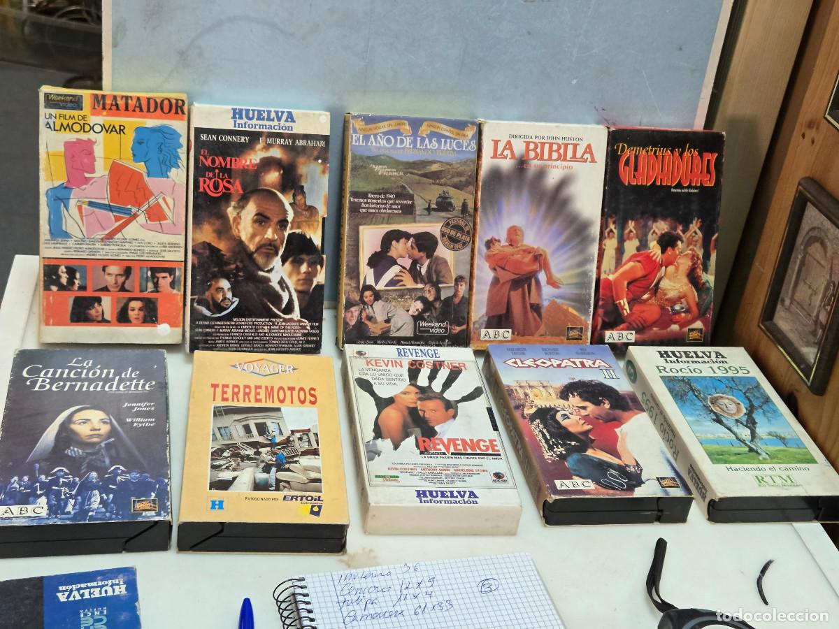 Ceniceros: 10 peliculas de vihs vintage - Foto 1