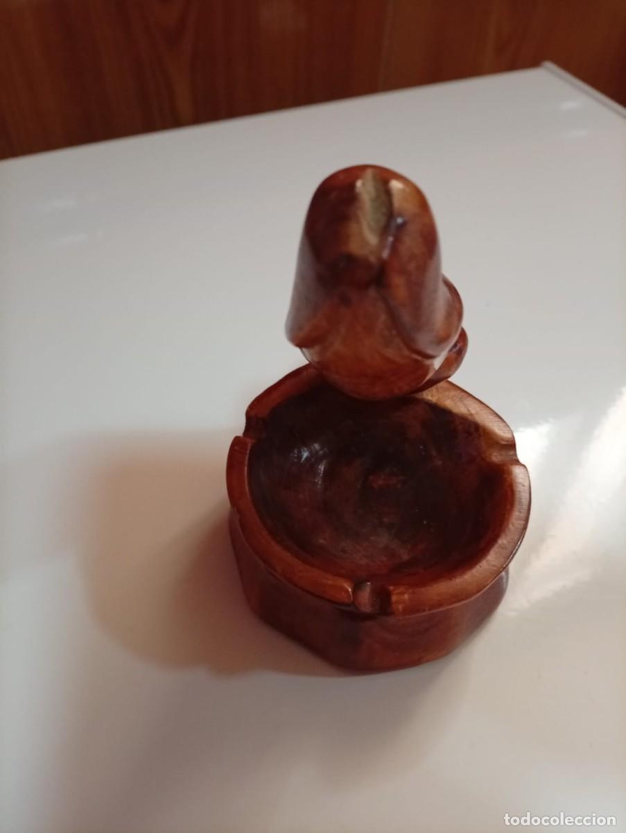 Ceniceros: cenicero de madera en forma de pene - Foto 5