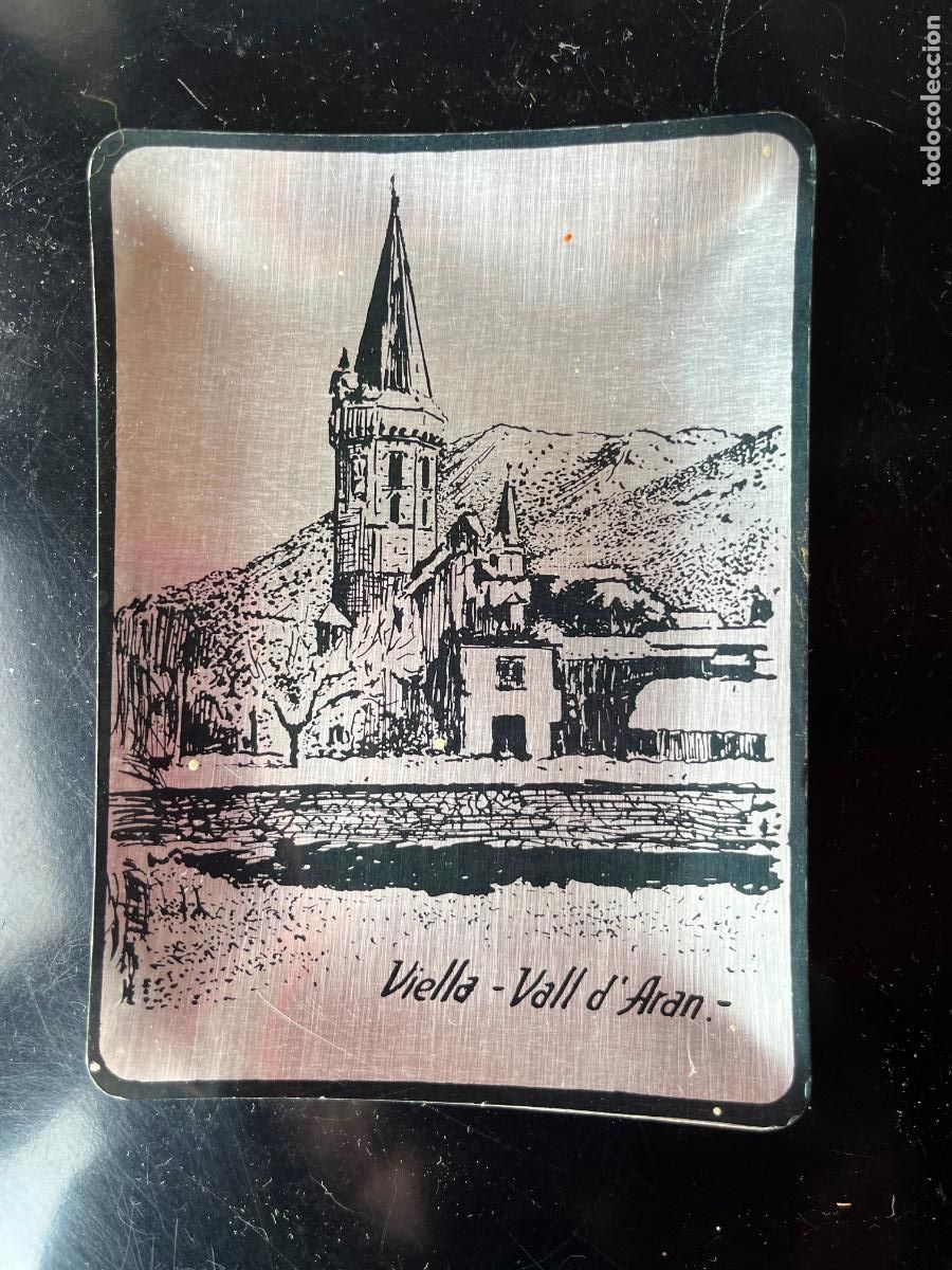 Ceniceros: Bandeja Cenicero de Viella-Vall D&acute;AranA&ntilde;os 60&acute;-70&acute; 12x9x1