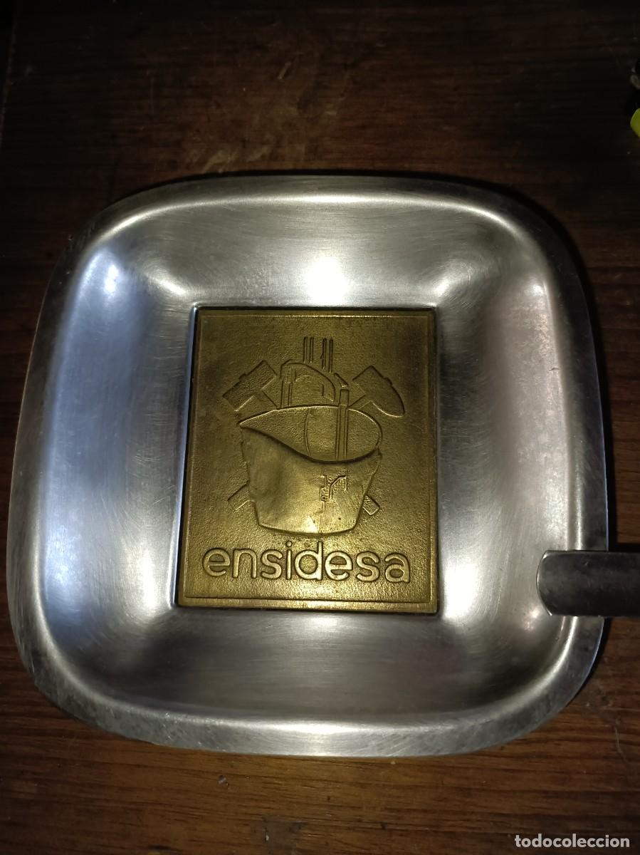 Ceniceros: CENICERO GRANDE PUBLICIDAD EMPRESA ENSIDESA AVIL&Eacute;S GIJON ASTURIAS