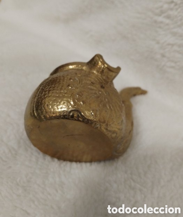 Ceniceros: Ancienne cendrier bronze - Foto 4