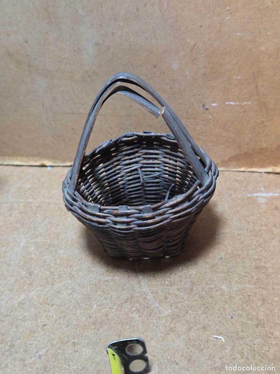 Ceniceros: mini cesto de mimbre - Foto 1