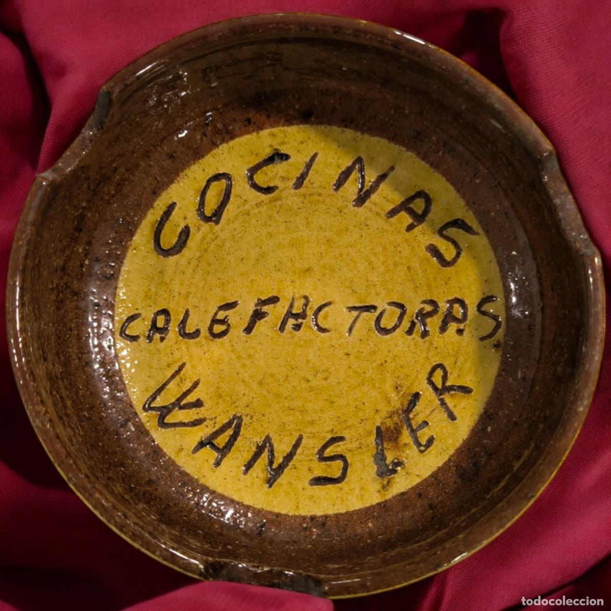 Aschenbecher: Cenicero Artesanal de Alfarer&iacute;a &ndash; Publicidad de los A&ntilde;os 80 (Galicia)