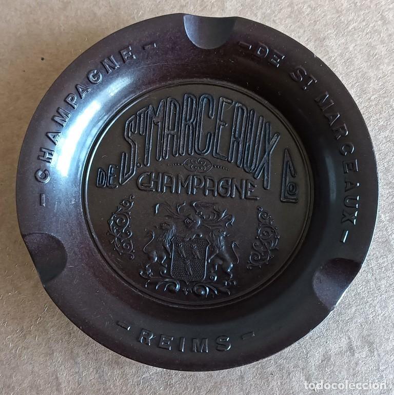 Ceniceros: Cenicero baquelita Champagne de ST MARCEAUX &ndash; Reim