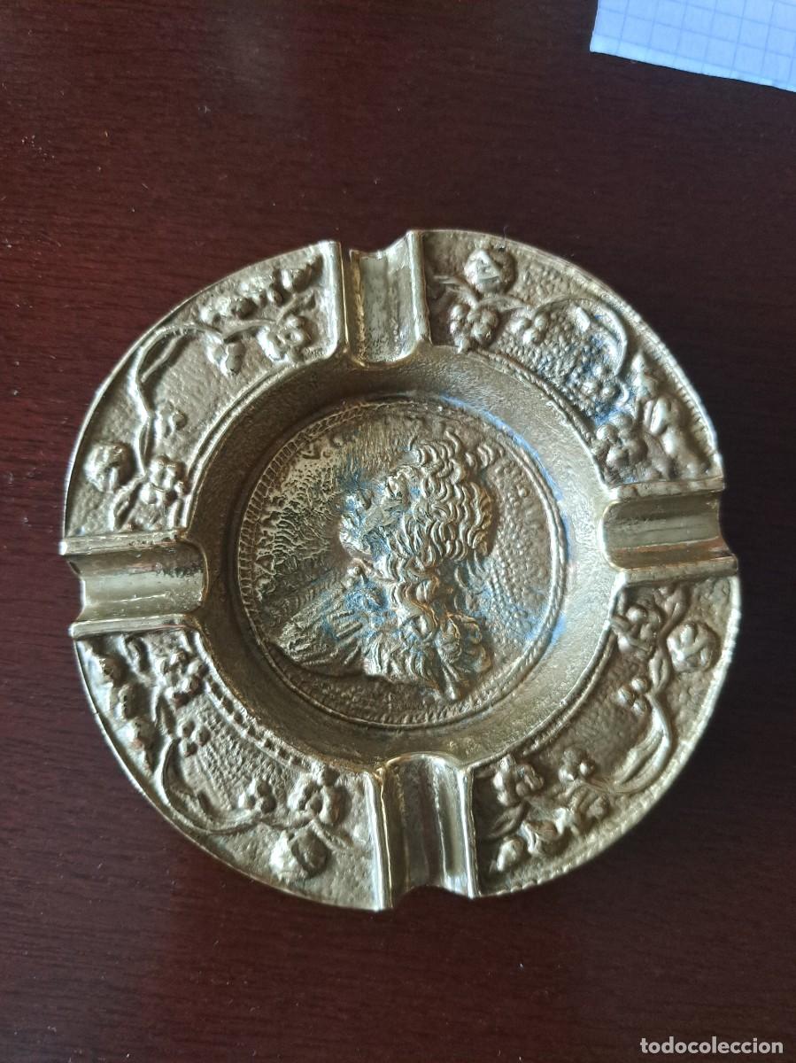 Ceniceros: CENICERO BRONCE VINTAGE