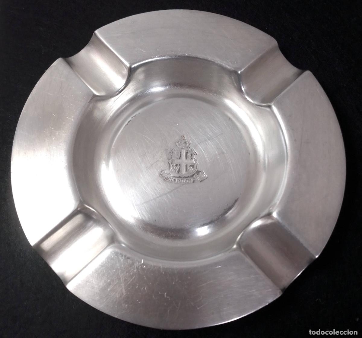 Cendriers: Cenicero antiguo Claridge&rsquo;s Hotel London, fabricado por Elkington Plate England - Vintage a&ntilde;os 60
