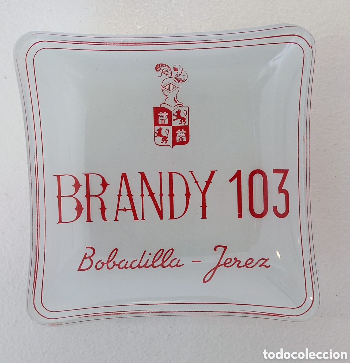 Cinzeiros: Cenicero publicitario Brandy 103 Bobadilla Jerez