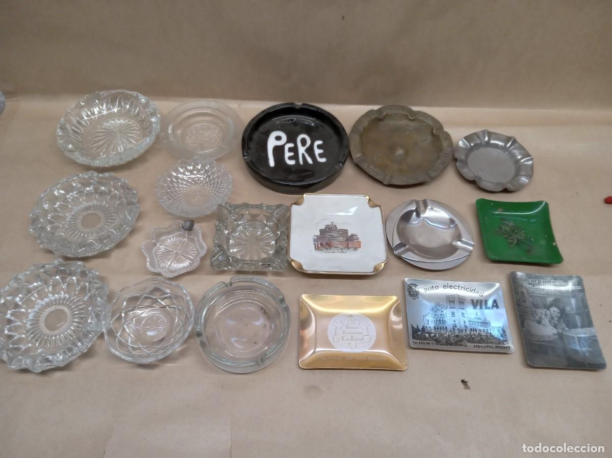 Ceniceros: LOTE 20 CENICEROS ANTIGUOS