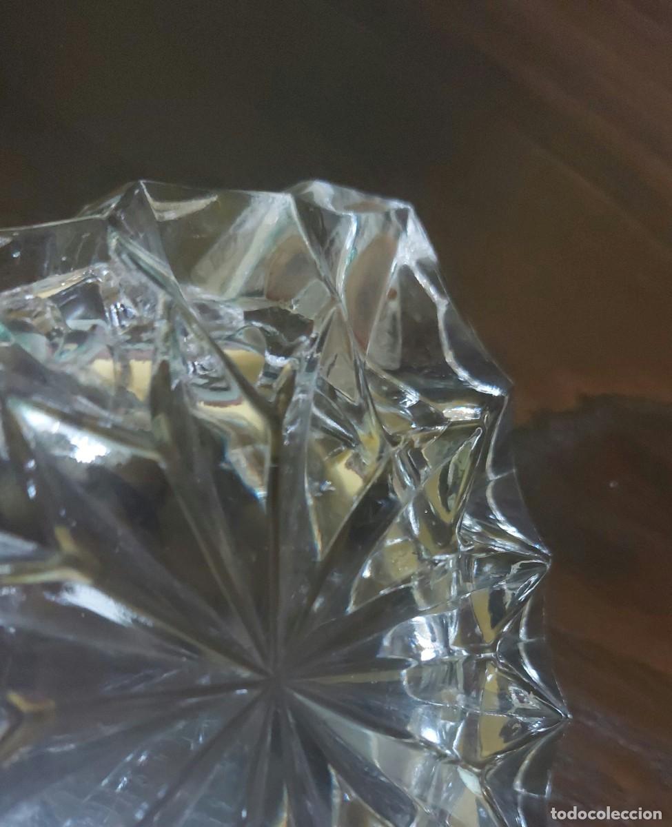 Ceniceros: Cenicero de cristal y plata punzonada - Foto 4