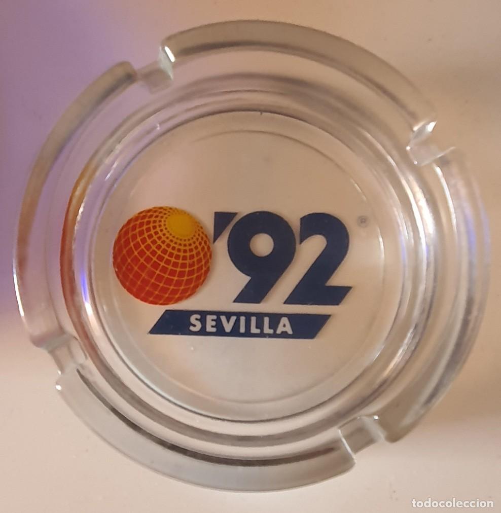 Ceniceros: Cenicero de Cristal Oficial - Expo 92 Sevilla