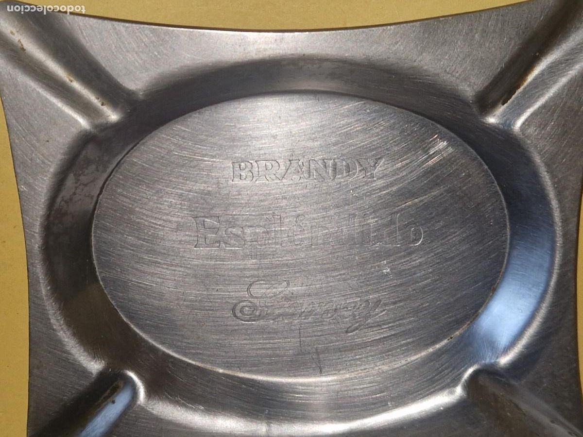 Ceniceros: CENICERO METAL BRANDY ESPLENDIDO(GARVEY) JEREZ