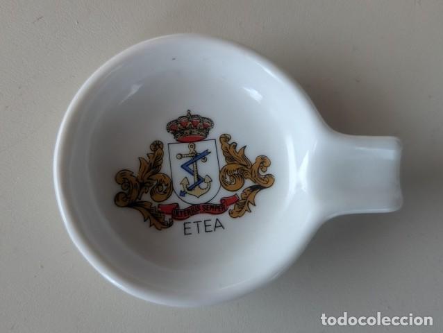 Ceniceros: ETEA VIGO - CURIOSO MINI CENICERO PORCELANA EN MUY BUEN ESTADO