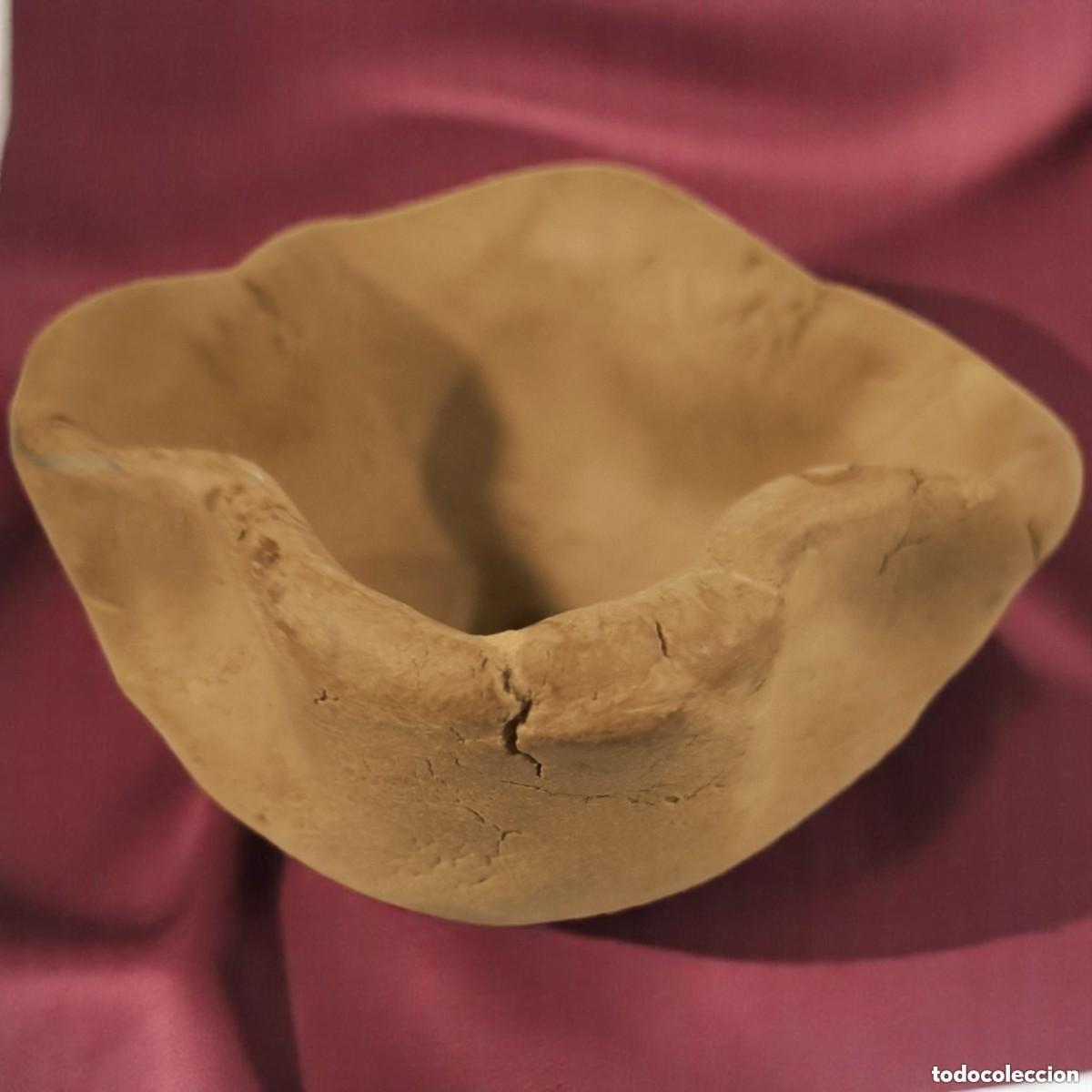 Ashtrays: Antiguo Cenicero De Barro De Alfarer&iacute;a Artesanal &ndash; Pieza &Uacute;nica Con Alma Rural