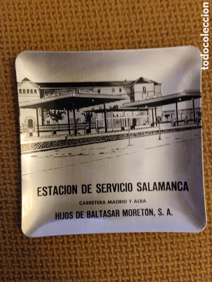 Ceniceros: Cenicero antiguo Estacion de Servicio Salamanca