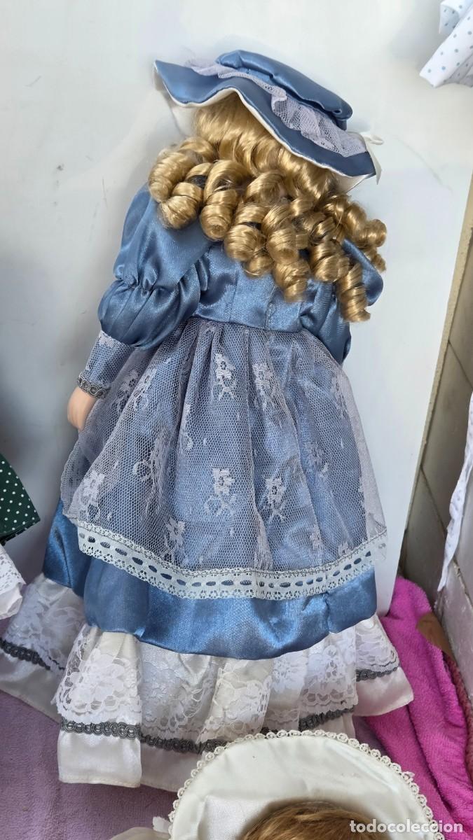 Ceniceros: mu&ntilde;eca de coleccion de porcelana - Foto 7