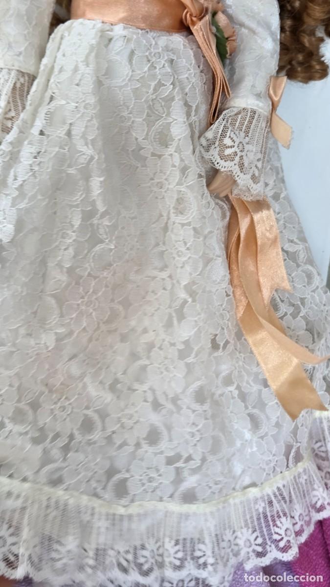Ceniceros: mu&ntilde;eca de coleccion de porcelana - Foto 6