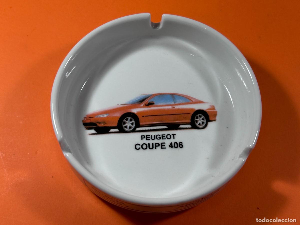 Ceniceros: CENICERO PEUGEOT COUPE 406 PUBLICIDAD TOMAS GUILLEN GUILLEN CERAMICAS CARTAGENA