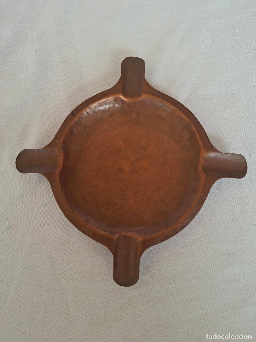 Ceniceros: Cenicero de cobre martillado - Foto 1