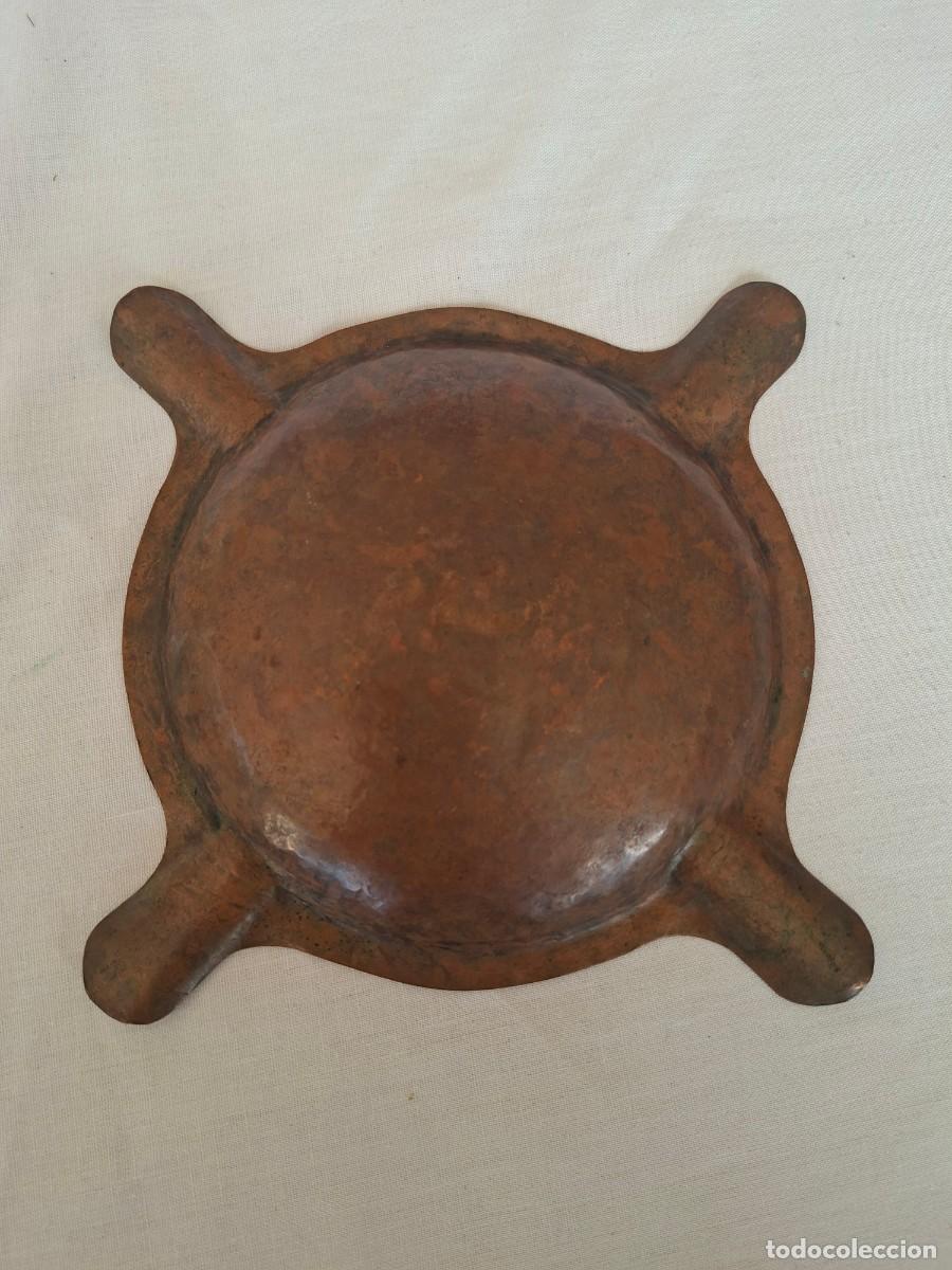 Ceniceros: Cenicero de cobre martillado - Foto 2
