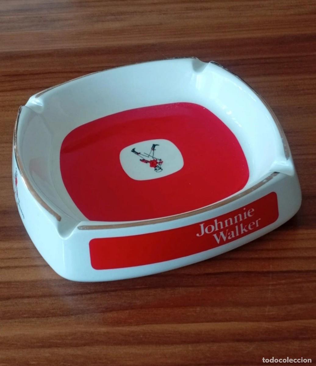Ceniceros: Cenicero porcelana Johnnie Walker Wade England vintage