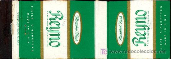 Cajas de cerillas: Cerillas - Tabaco Reyno - Foto 1