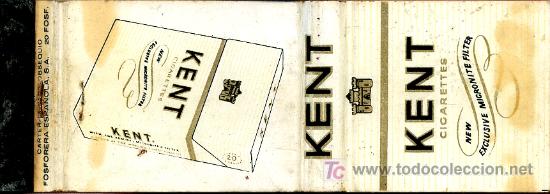 Cajas de cerillas: Cerillas - Cigarrillos Kent - Foto 1