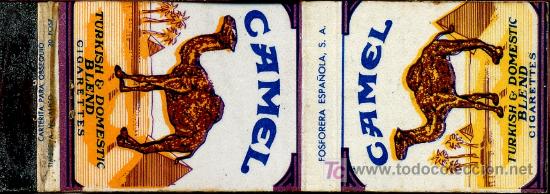 Cajas de cerillas: Cerillas - Cigarrillos Camel - Foto 1