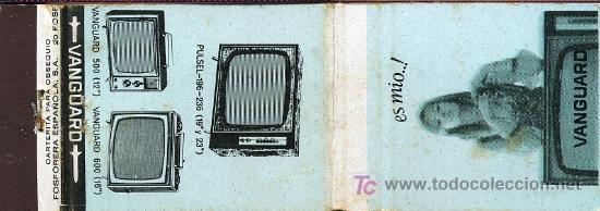 Cajas de cerillas: Cerillas - Vanguard - Foto 1