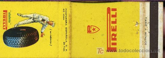 Cajas de cerillas: Cerillas - Pirelli - Foto 1