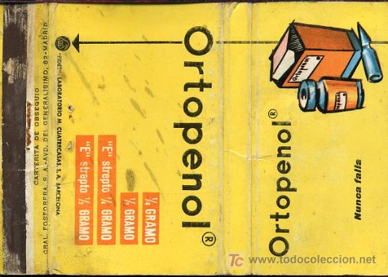Cajas de cerillas: Cerillas - ORTOPENOL - Foto 1