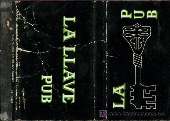 Cajas de cerillas: Cerillas - Santander. LA LLAVE PUB. C/ Castelar 5 - Foto 1